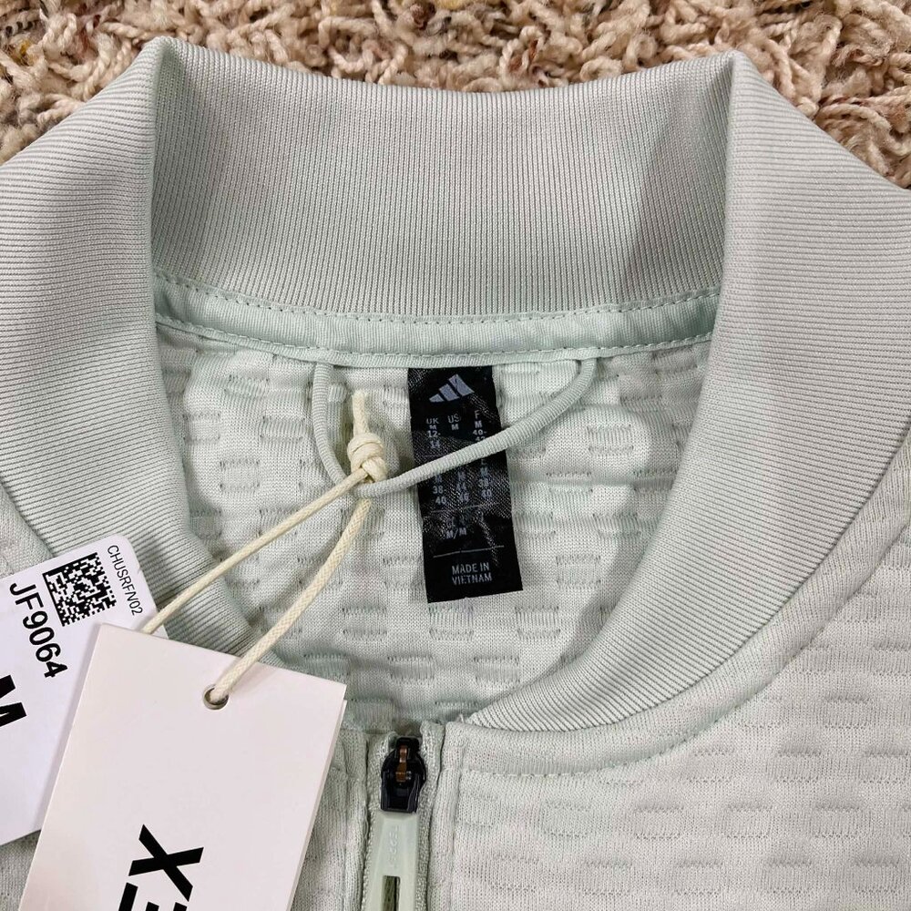 Adidas Women’s Terrex Xploric Sweater Jacket Linen Green JF9064, Size M (New) - Picture 6 of 15